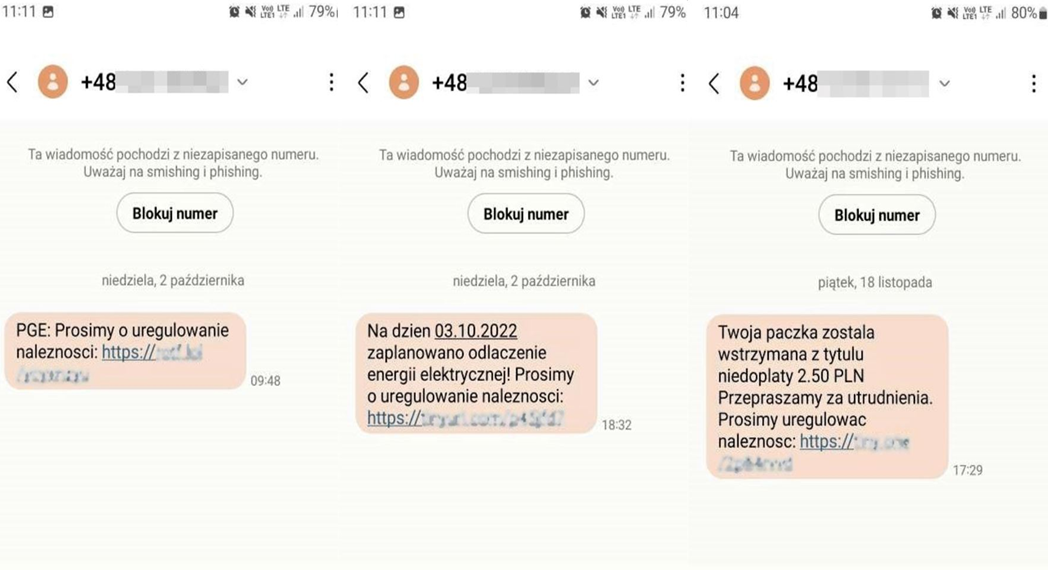 Uważaj Na To Co Przychodzi W Wiadomościach Sms Nie Klikaj W Podejrzane Linki Powiat 5961